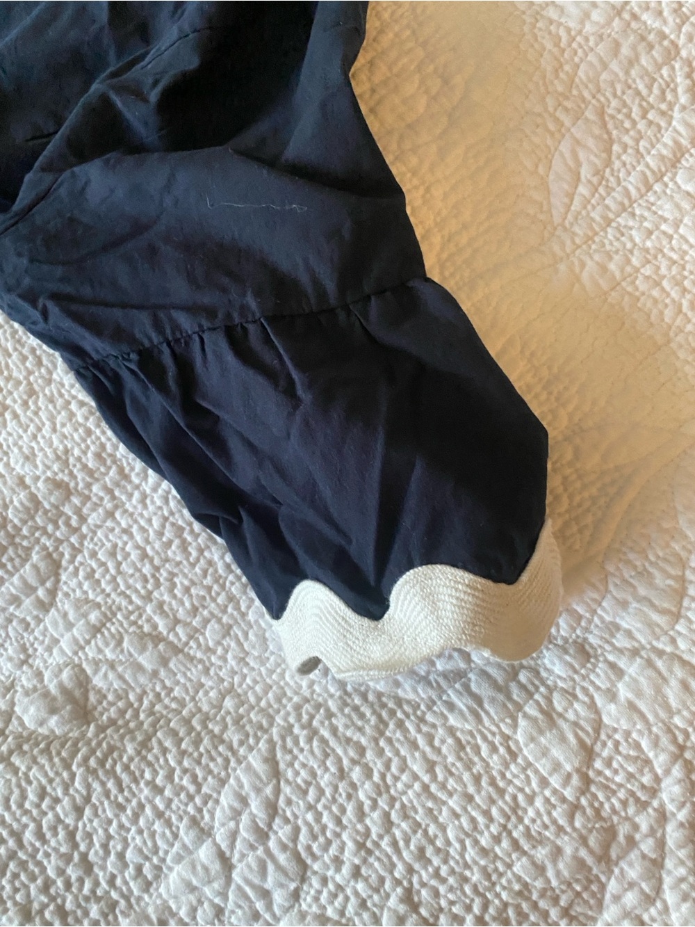 Oversized Linen Tiered Dress Navy Blue Size S NWOT Coastal Quiet Luxury
Beautif - Picture 4 of 5